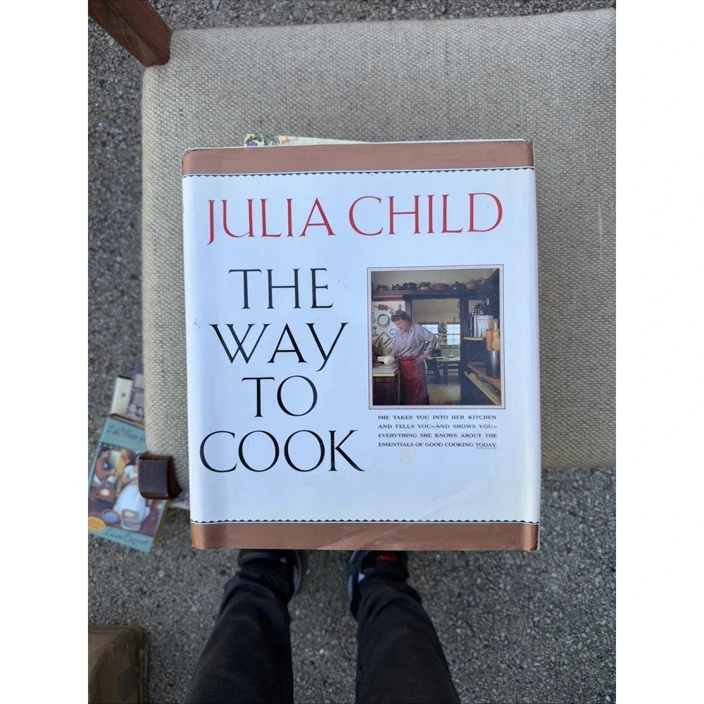 Julia Child The‎ Way to Cook 1989 Hardcover Cookbook w/ Dust Jacket
